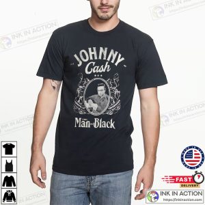 johnny cash man in black since 1932 Shirt 2 Ink In Action