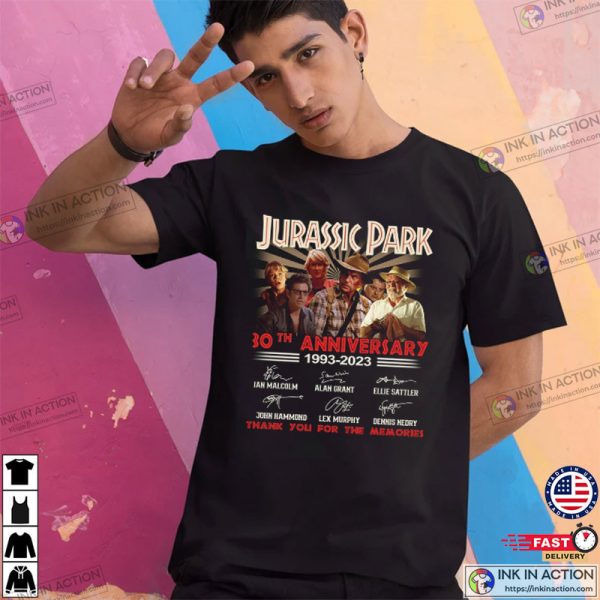 Jurassic Park 30th Anniversary 1993-2023 Shirt