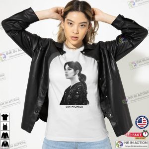 lea michele glee Vintage T shirt 2 Ink In Action