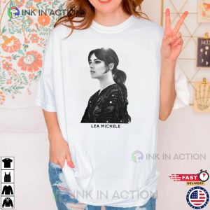lea michele glee Vintage T shirt 4 Ink In Action