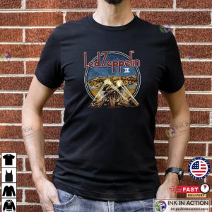 led zeppelin ii Searchlights Shirt 1 Ink In Action