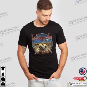 led zeppelin ii Searchlights Shirt 2 Ink In Action