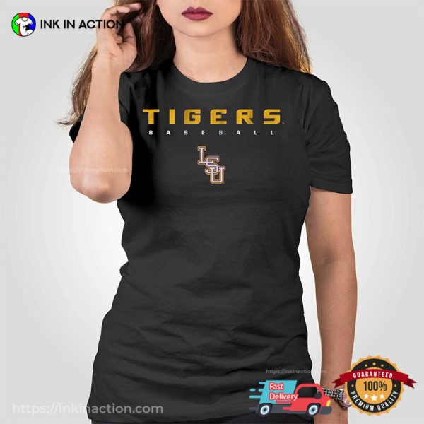 LSU Game Baseball Logo Shirt