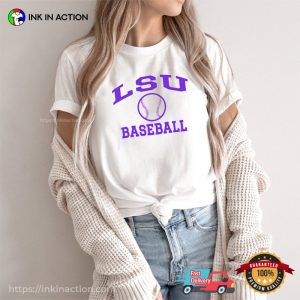 lsu tigers baseball Basic Shirt 1 Ink In Action 1