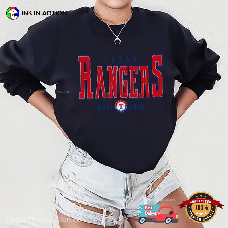 Product texas rangers since 1835 shirt, hoodie, sweater, long