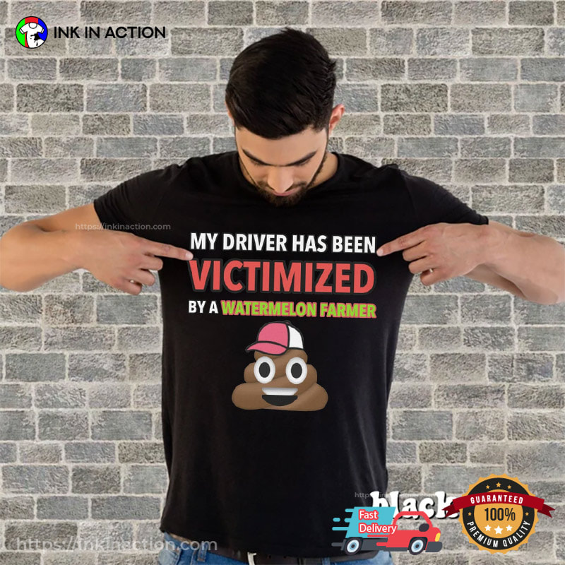 Melon Man Victim NASCAR T-Shirt