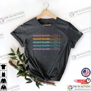 mental health matters Graphic Tee Anxiety Shirt 2 Ink In Action Ink In Action