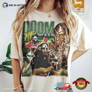 mf doom all caps 90s Vintage Shirt 2 Ink In Action