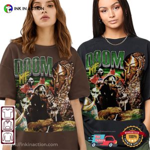 MF Doom All Caps 90s Vintage Shirt