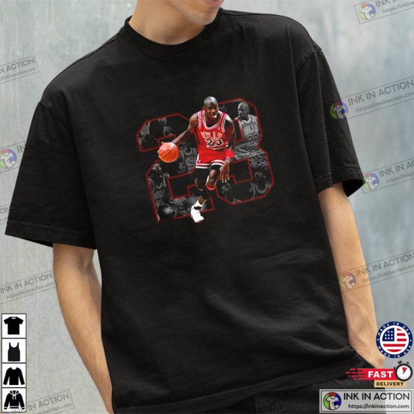 Michael Jordan Chicago Bulls, Bulls Basketball T-shirt