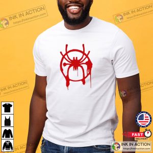 miles morales spider Spray Paint Shirt new spiderman movie 2023 1 Ink In Action