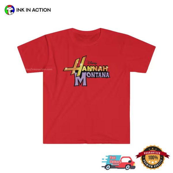 Miley Cyrus Hannah Montana Logo T-shirt