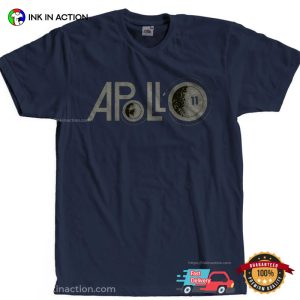 moon mission apollo 11 Design Shirt 3 Ink In Action