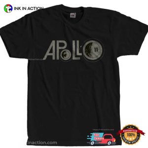 moon mission apollo 11 Design Shirt 4 Ink In Action