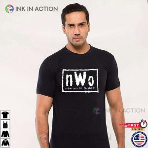 nWO wWE Logo T Shirt 1 Ink In Action Ink In Action