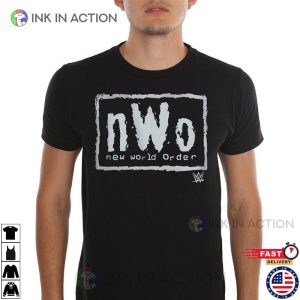 nWO wWE Logo T Shirt 2 Ink In Action Ink In Action