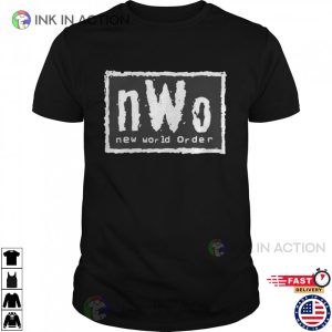 nWO wWE Logo T Shirt 3 Ink In Action Ink In Action
