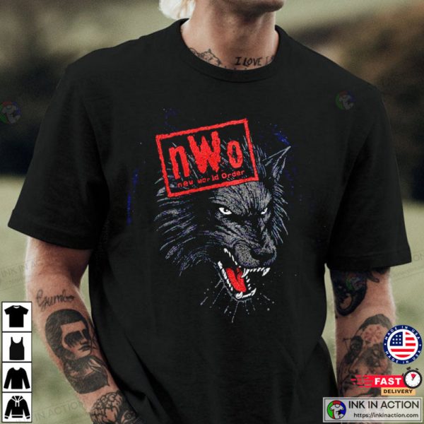 NWO Wolfpac Logo Basic T-shirt