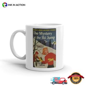nancy drew mystery stories The Mystery at the Ski Jump ceramic coffee mugs Ink In Action