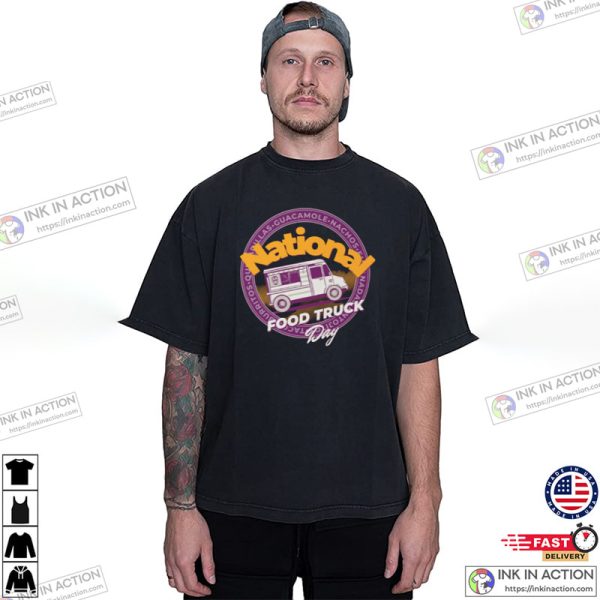National Food Truck Day Food Track T-shirt
