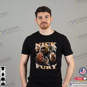 Nick Fury Marvel Secret Invasion T-Shirt