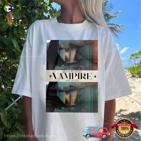Olivia Rodrigo New Song Vampire Shirt