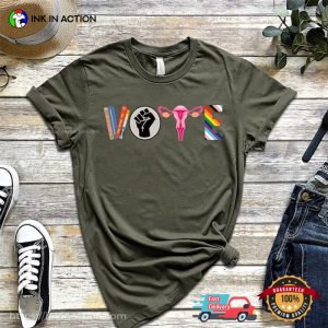 Reproductive Rights, Vote Banned Books Shirt