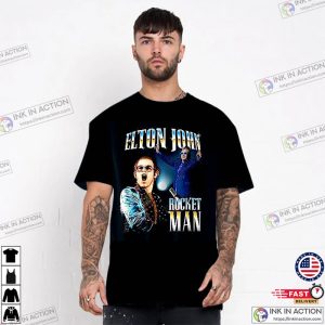 rocketman elton john Rocket Man Live T Shirt Ink In Action