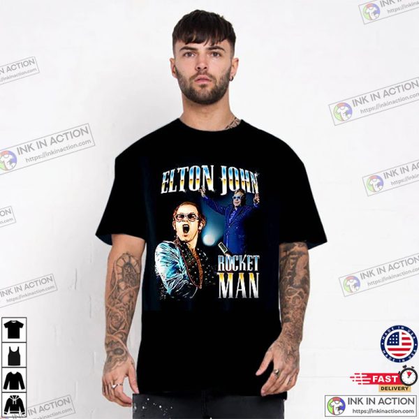 Rocketman Elton John, Rocket Man Live T-Shirt