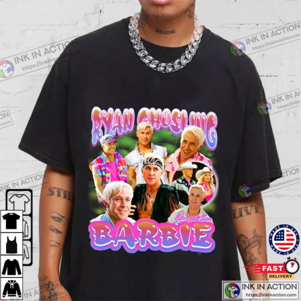 Ryan Gosling Barbie Movie 2023 Comfort Color T-Shirt