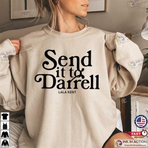 send it to darrell Funny Shirt Team Ariana 3 Ink In Action