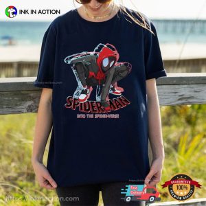 spider man in the spider verse avenger superhero T shirt 1 Ink In Action
