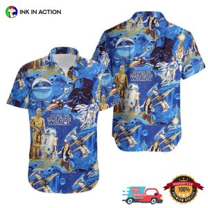 Star Wars Hawaiian Shirts Gift For Movie Lovers
