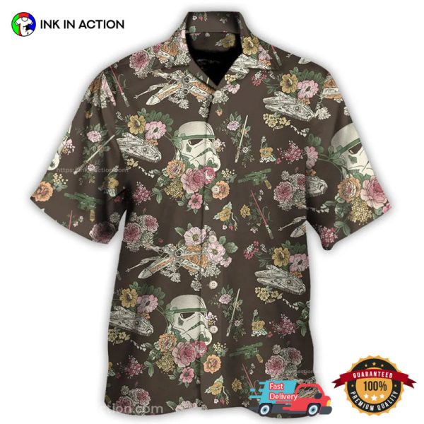 Star Wars Stormtrooper Hawaiian Shirt, Star War Art