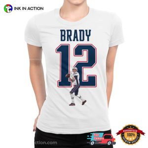 t brady 12 Shirt 3 Ink In Action