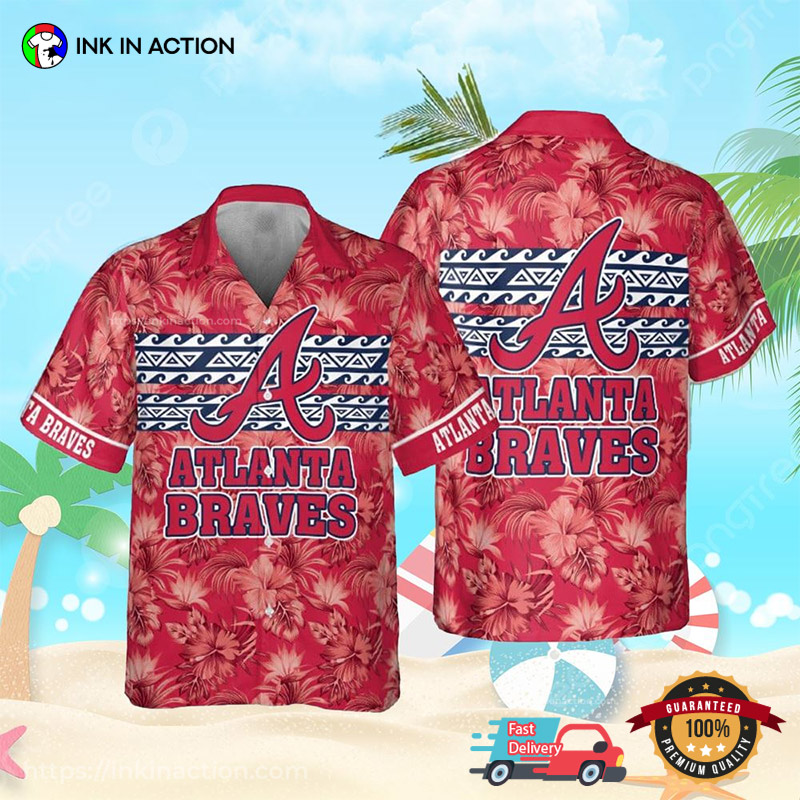 The Atlanta Braves Major League Baseball Print Hawaiian Shirt - Ink In  Action