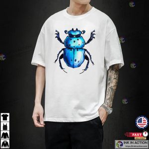 the blue beetle Unisex T Shirt 1 Ink In Action