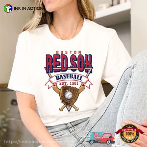 the boston red sox Baseball EST 1901 Shirt 2 Ink In Action