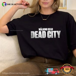 the walking dead city Logo Shirt 2 Ink In Action