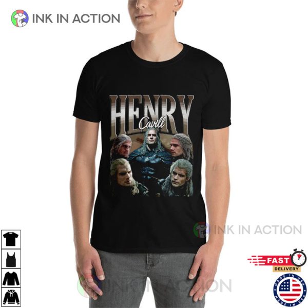 The Witcher Henry Cavill Vintage 90s Shirt