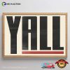 Y All Means All Typography Poster
