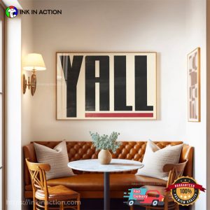 Y All Means All Typography Poster