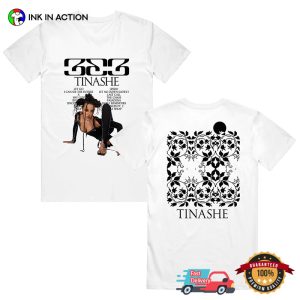 333 Album tinashe songs Playlist 2 Sided Shirt 4 Ink In Action