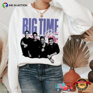 90s Vintage Big Time Rush Pop Music Band Shirt 1 Ink In Action