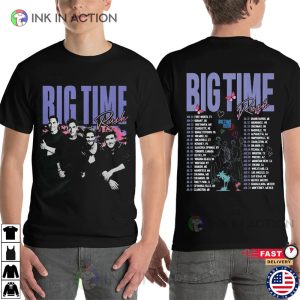 90s Vintage Big Time Rush 2023 Tracklist Pop Shirt
