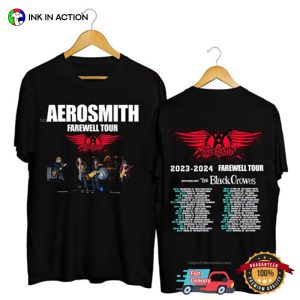 Aerosmith Tour, Aerosmith 2023 – 2024 Peace Out Farewell T-Shirt