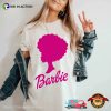 African American Black Barbie In Pink Style Shirt