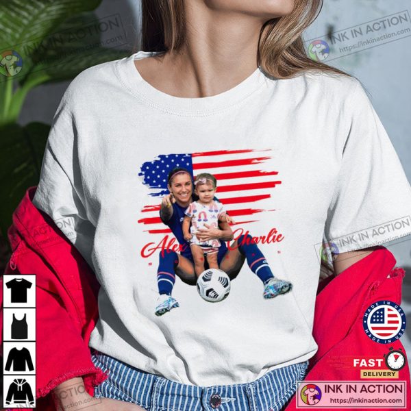 Alex Morgan And Charlie US Soccer Shirt