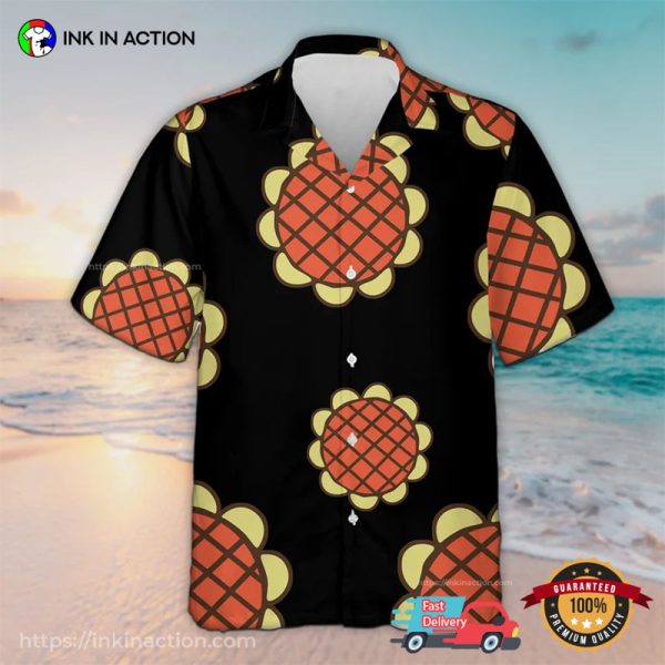 Anime Sunflower Hawaii Shirt