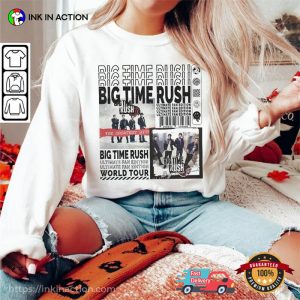 Big Time Rush BRT Concert World Tour Vintage Music Shirt